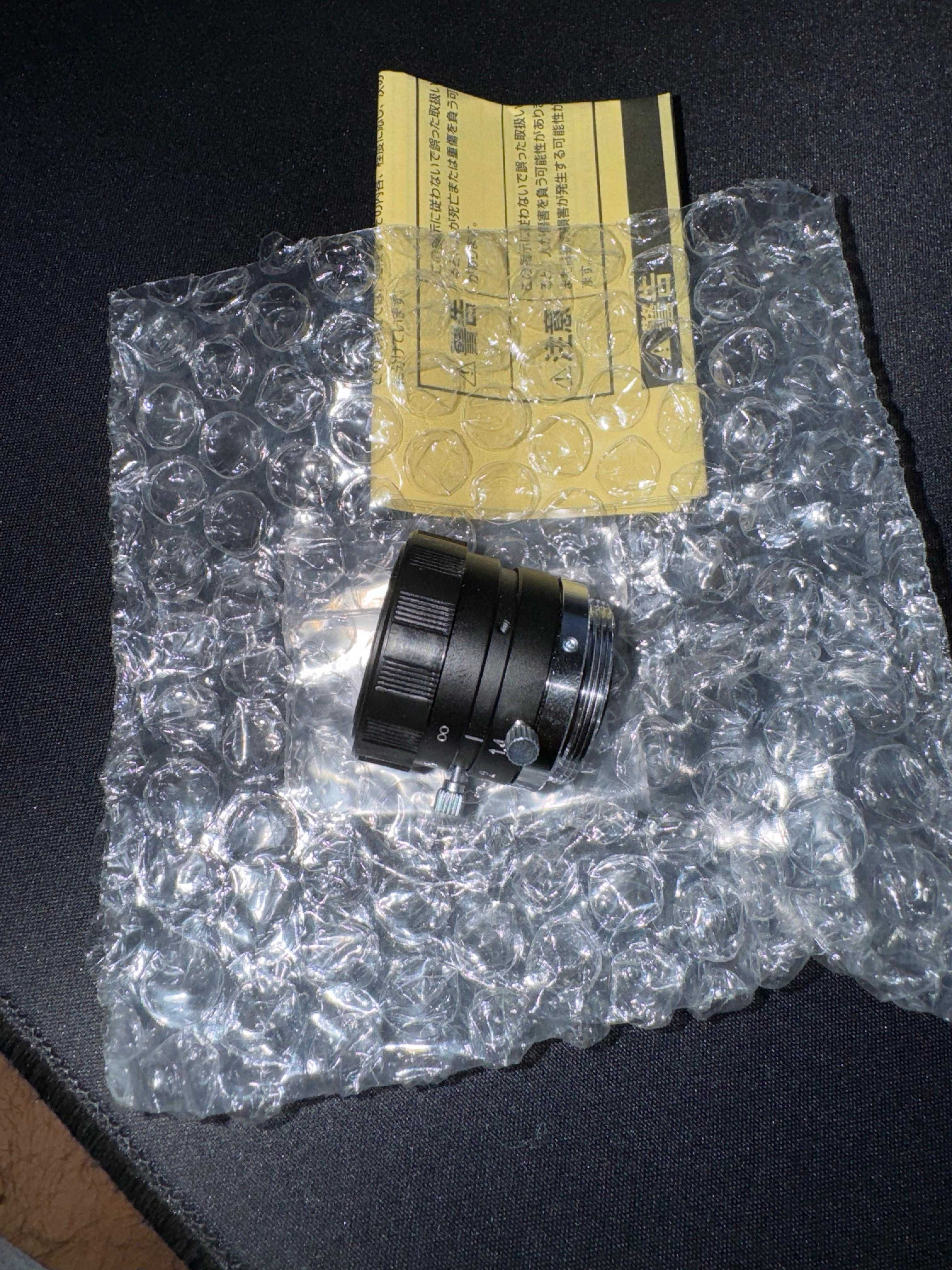 Lentes CCTV Tamron M118FM16 NOVAS com Caixa