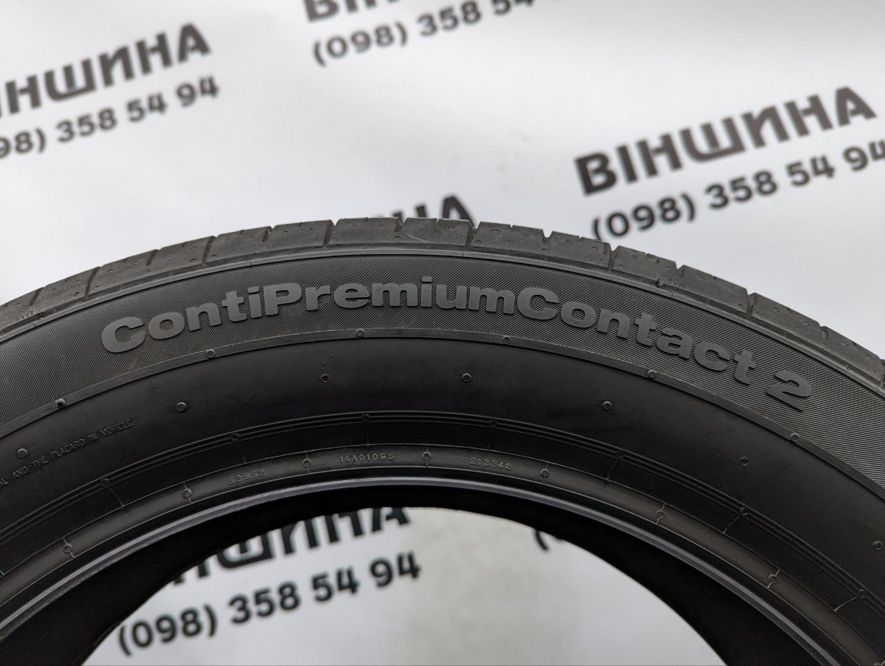 Шина 215/55 R 18 95H Continental ContiPremiumContact 2. Розпаровка.