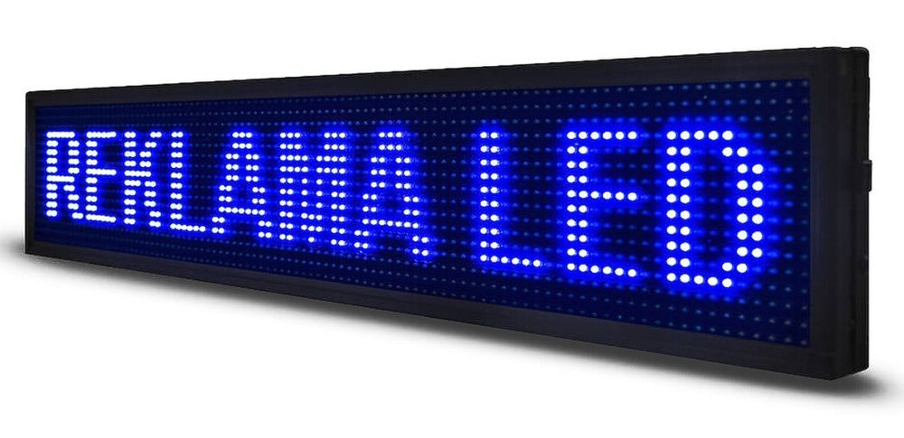 Tablica reklamowa Led baner led wyświetlacz Wi-Fi  różne kolory