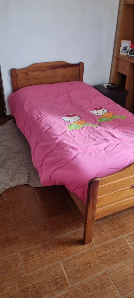Cama + Estrado + Colchão