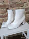 Botki buty białe 38