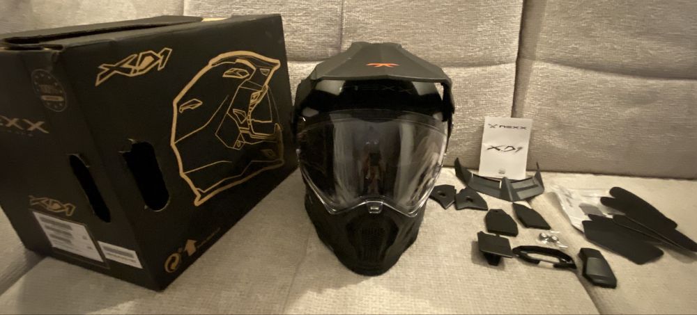 Nexx XD1 Plain Black Mat XL (61–62)  kask – jak nowy!