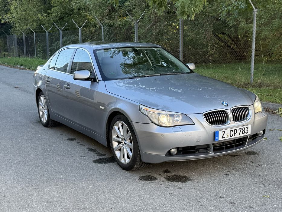 BMW e60 525d Automat, Alu 18”, Szyberdach, Skóra, Xenon