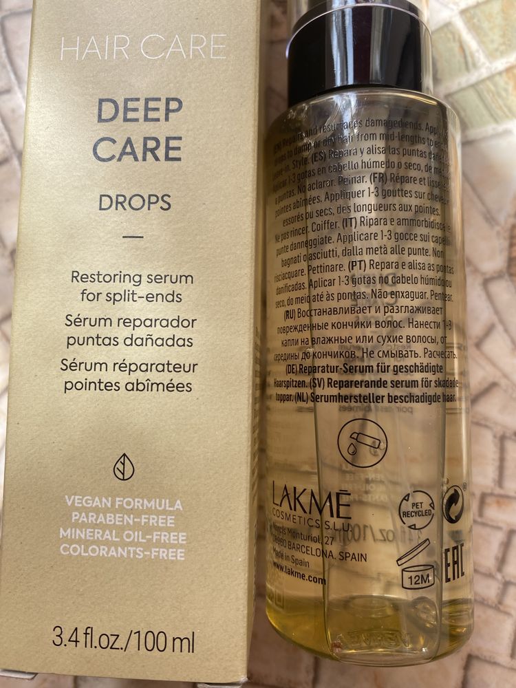 Lakme Teknia Deep Care Drops