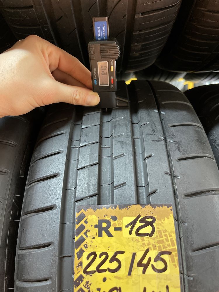 225/45 R18  Michelin 2шт стан нових