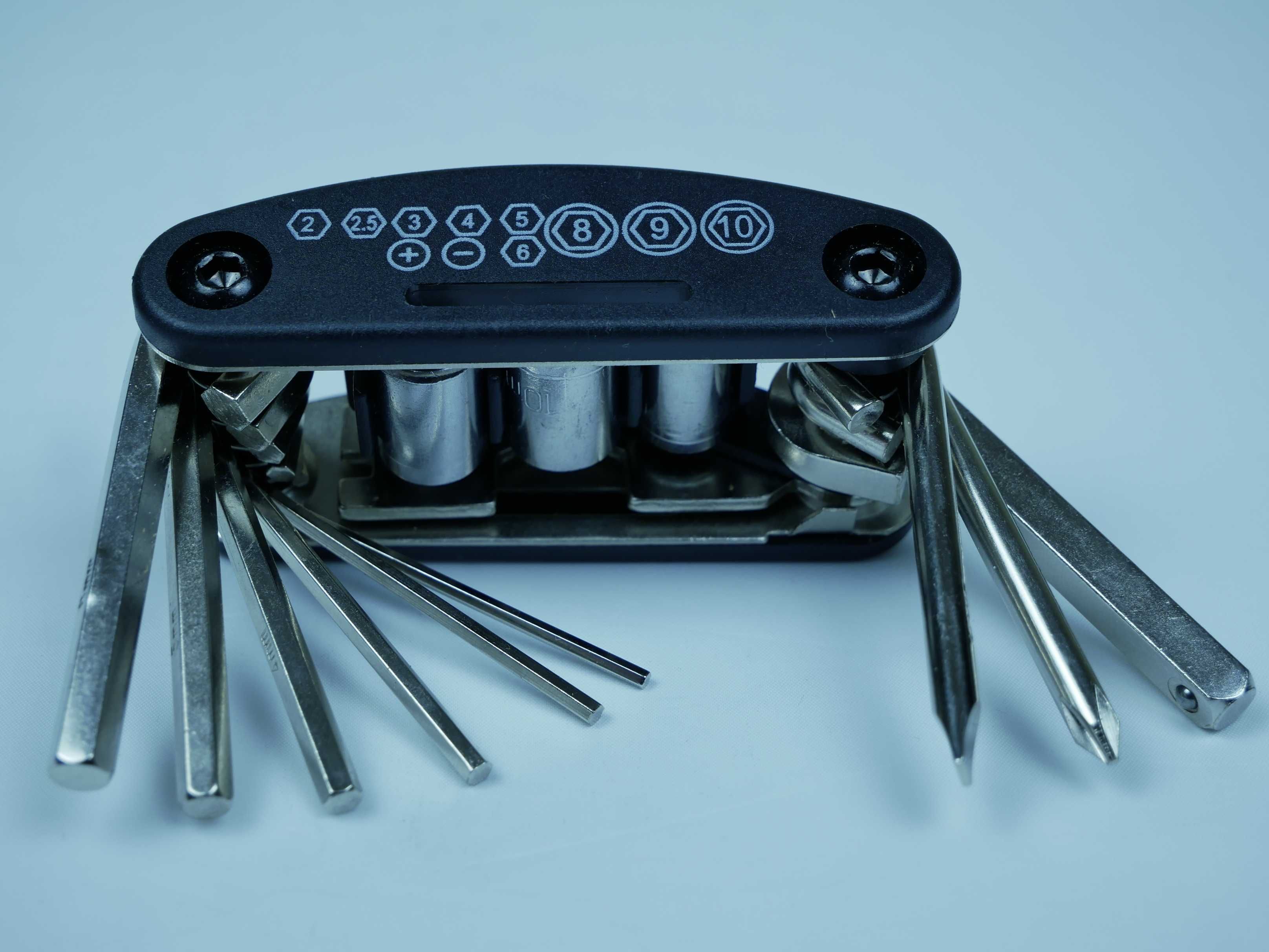 Niezbędnik Multitool, klucze nasadowe, imbusowe, #narzedzia rowerowe,