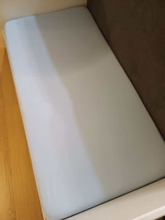 Łóżeczko dziecięce 140x70 Meblik seria Pirate 2w1, materac Koło gratis