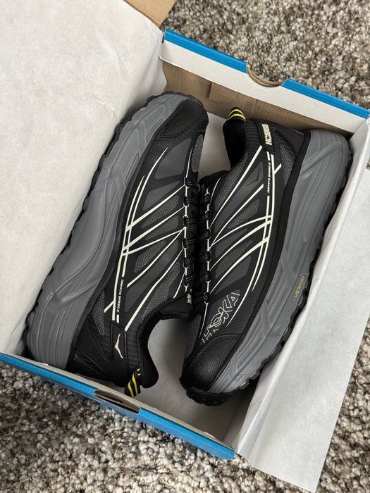ФЛАГМАН! Hoka Mafate Speed 2 GTX Black Grey 41 42 43 44 45 46 хока