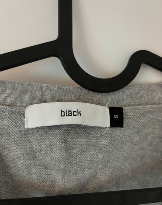Kardigan sweter z guzikami szary Bläck