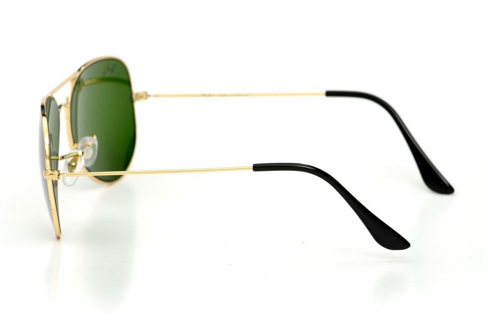 Сонцезахисні окуляри Ray Ban 3025D-green-gold 100% захист + чохол