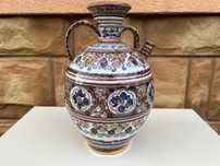 Ceramiczny Dzban Na Wodę Ręcznie Wyk. Portugalia