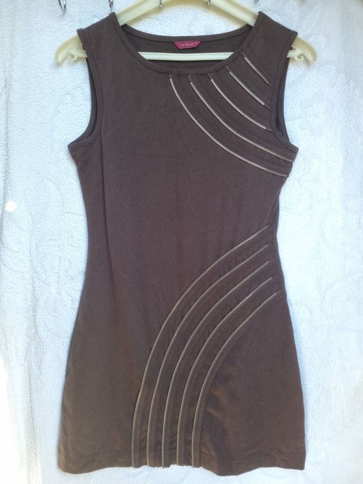 Vestido castanho Ted Backer TM M  VT 143