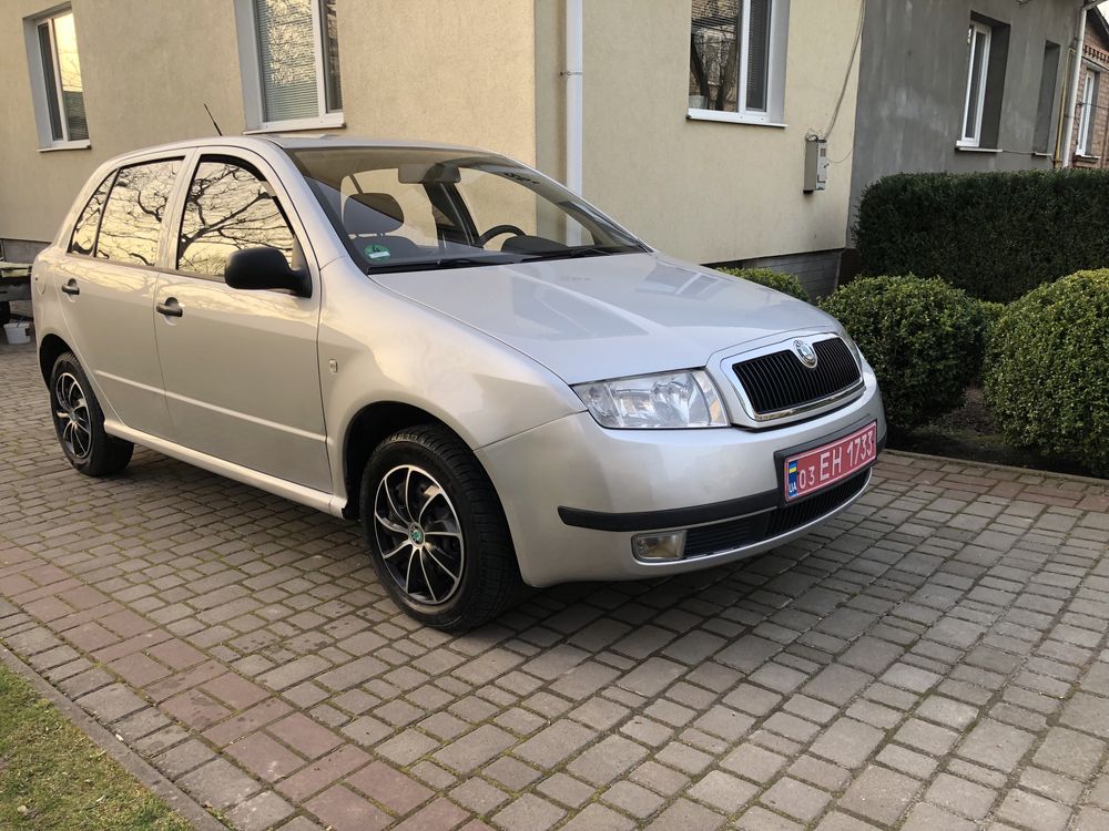 Skoda Fabia 1,4 mpi. Шкода Фабіа. 2002р