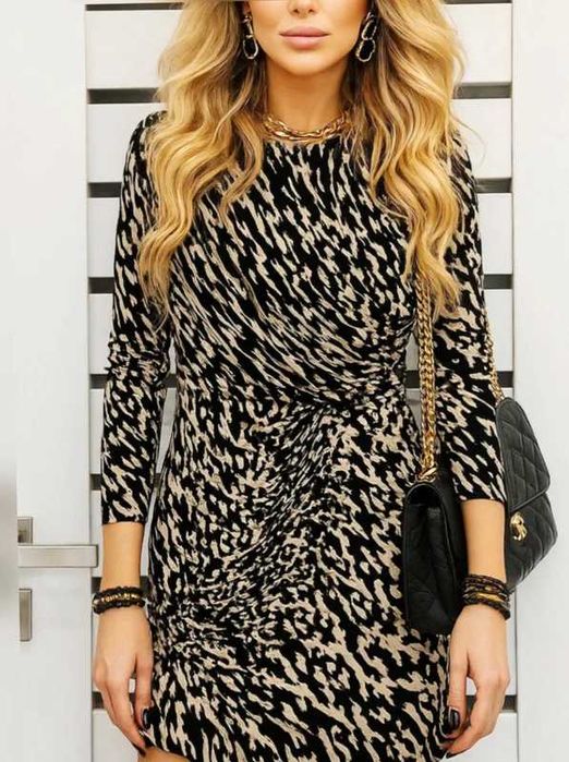 H&M sukienka w panterkę roz.40