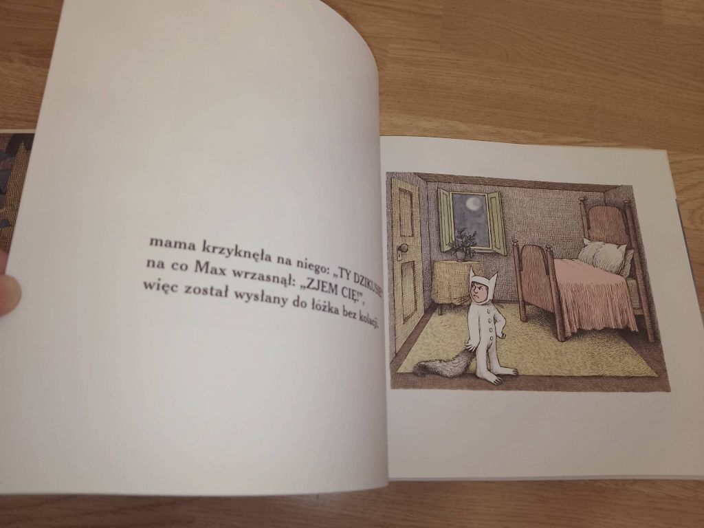 Tam, gdzie żyją dzikie stwory Maurice Sendak