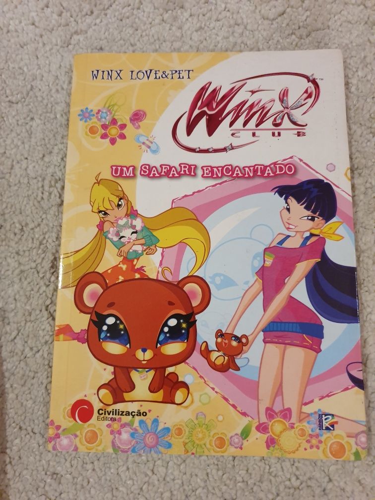 Livro Winx, colecção Love & Pets