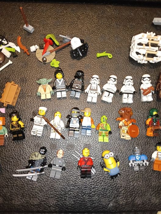 Figurki LEGO mix, Star Wars i inne