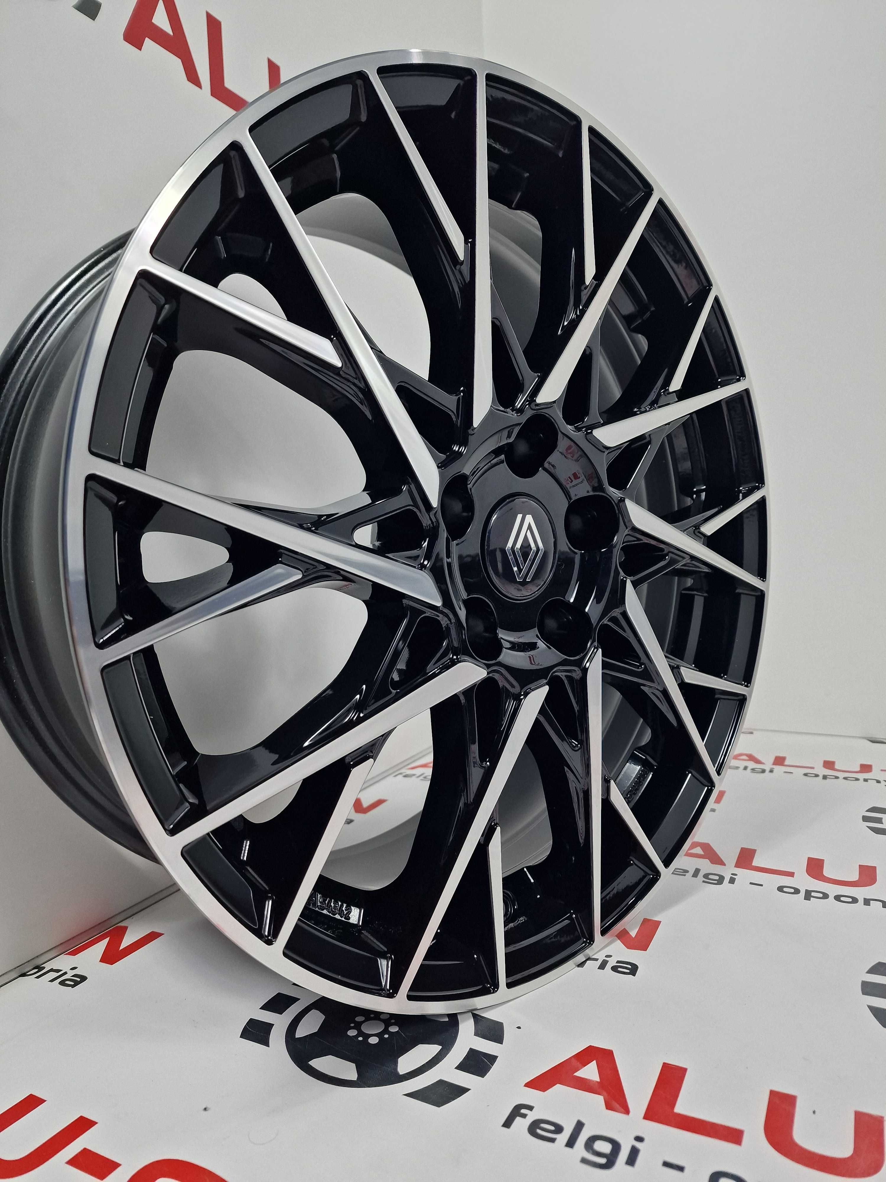 NOWE alufelgi RENAULT 19" 5x114,3 Laguna Talisman Megane - Czarne