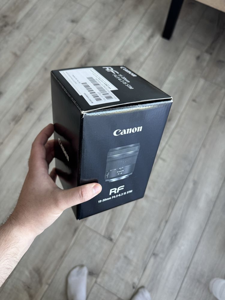 Canon RF 15-30mm f/4.5-6.3 IS STM