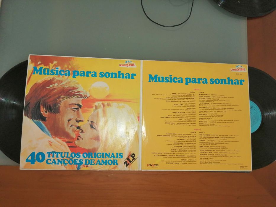 Polystrar - Música para sonhar - Duplo - 40 canções de amor