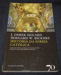 Livro História da Igreja Católica Edições 70