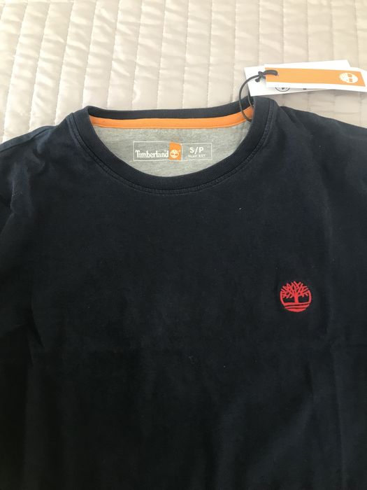 T-shirt timbeland S nova com etiqueta