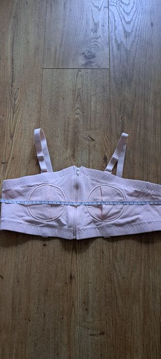 Biustonosz do karmienia różowy  regulowana wielkość Nowy