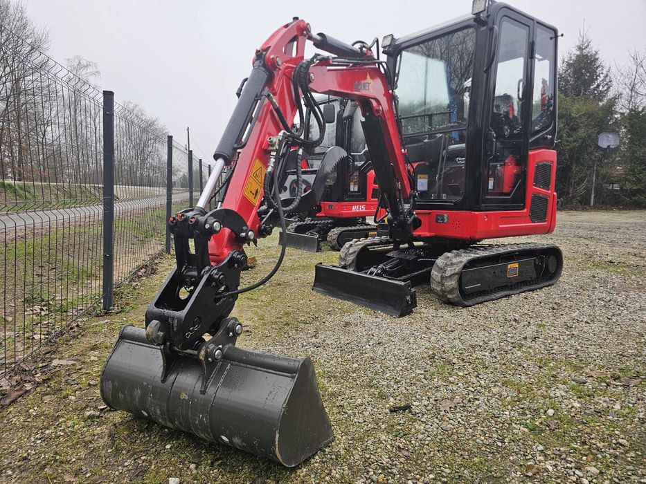 Koparka Hornet HE18 silnik Kubota 1800 kg  gwarancja dostępna od ręki