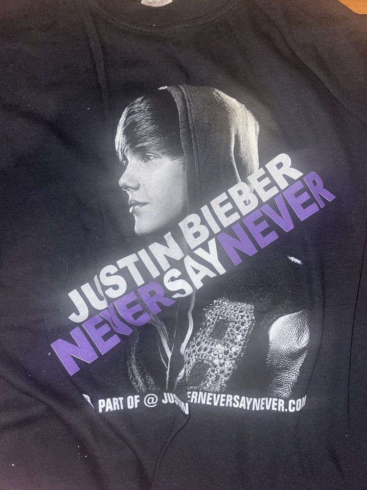 Justin Bieber Never say never t-shirt