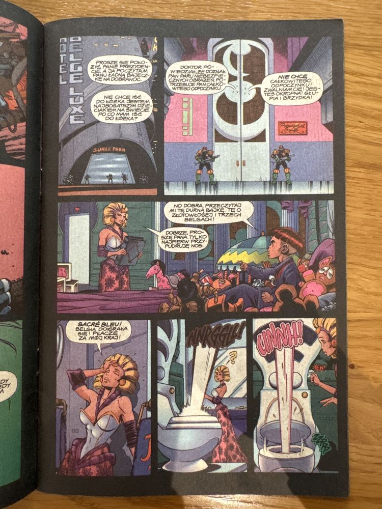 Lobo/Judge Dredd- Psychole kontra mutanci z piekla
