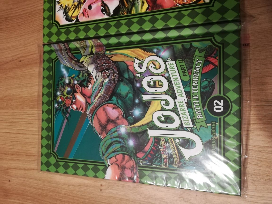 Manga Jojo's bizarre adventure part II tom 2 twarda oprawa