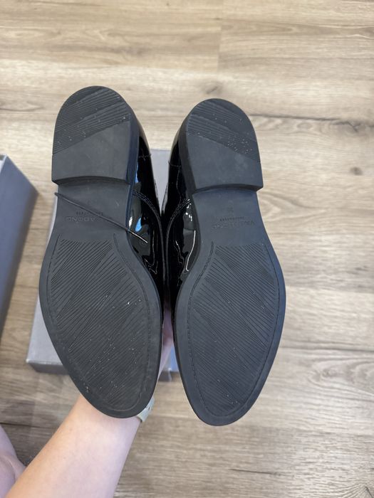 Базові чорні шкіряні туфлі vagabond, 35-36р