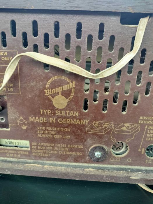 UNIKAT! stare radio lampowe Blaupunkt Sultan 25 300