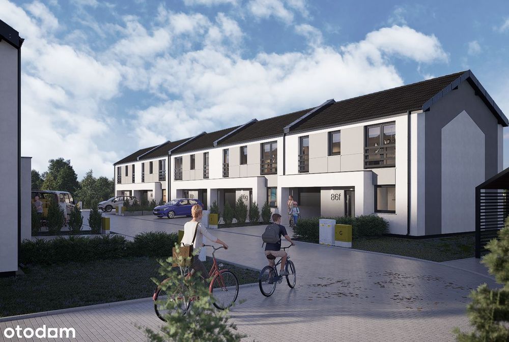 Dom Niepołomice 100m2 - garaż, strych, pompa ciepła