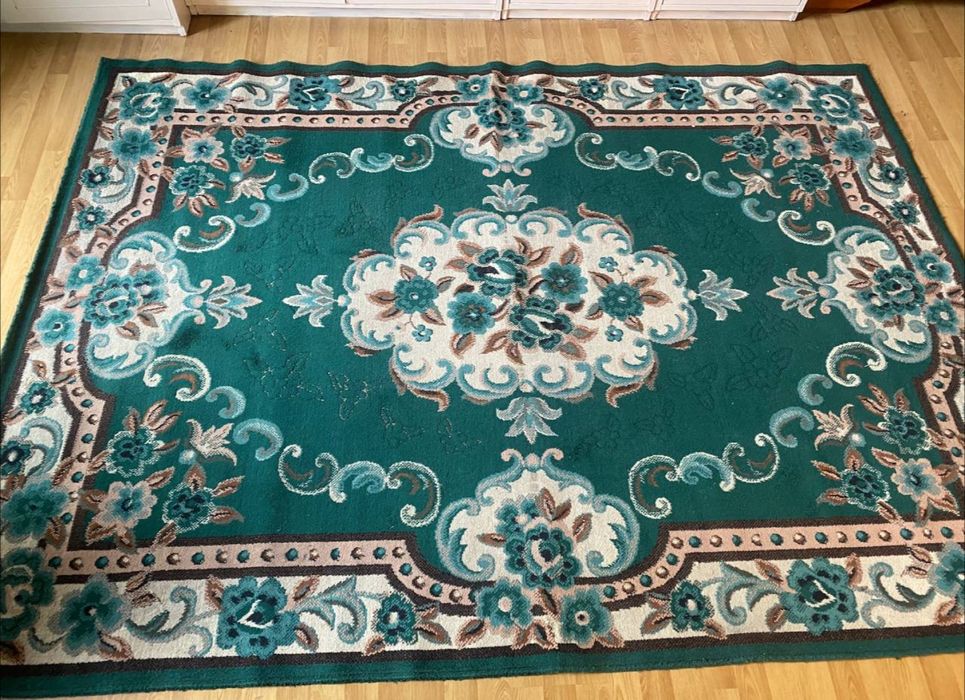 Килим зелений 2.5х1.8 (ковёр)