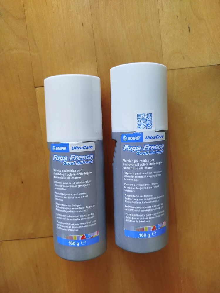 Fuga fresca Mapei polimerowy renowator koloru do fug cementowych nowy