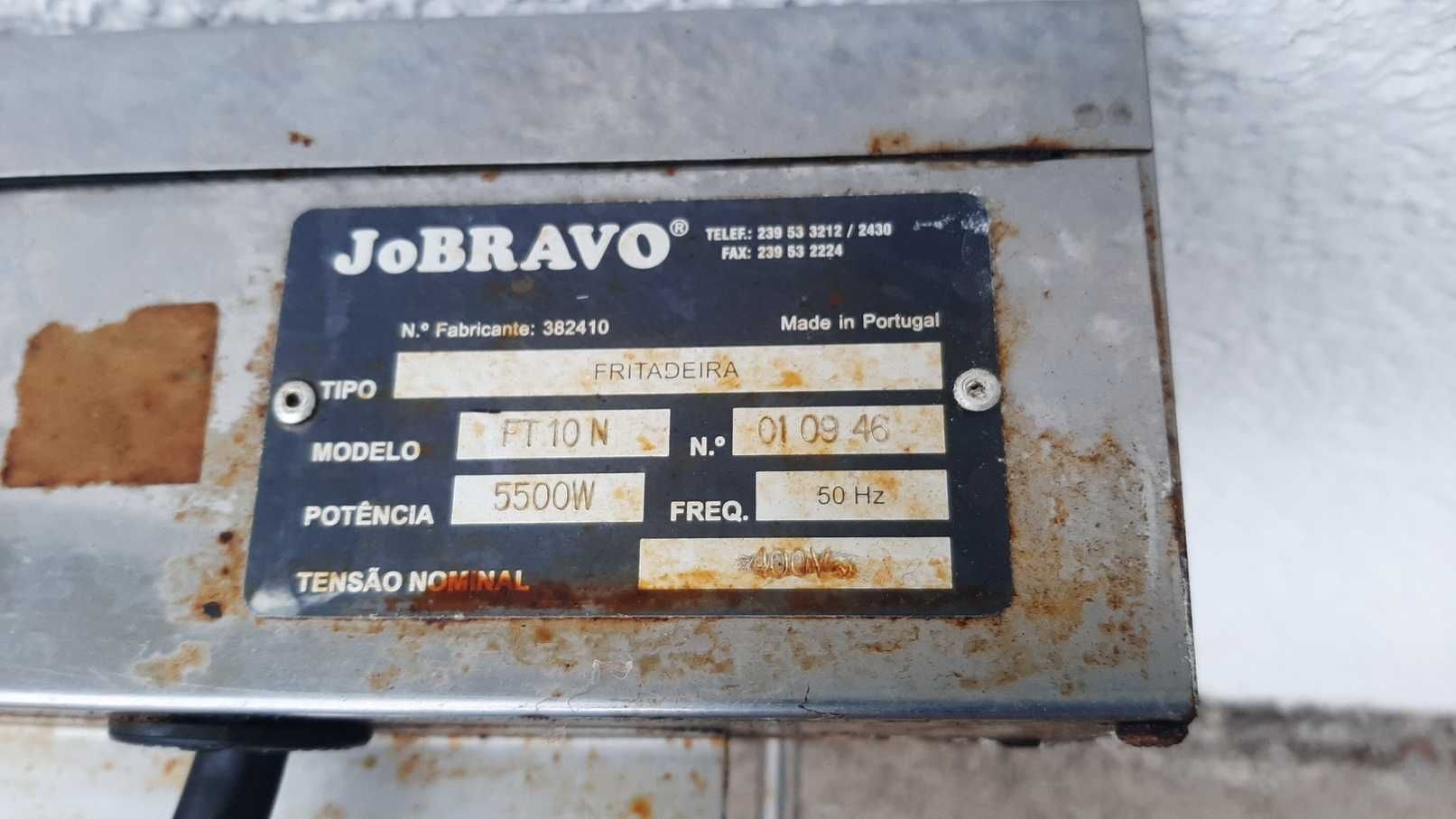 Fritadeira trifásica indutrial para restaurantes - avariada
