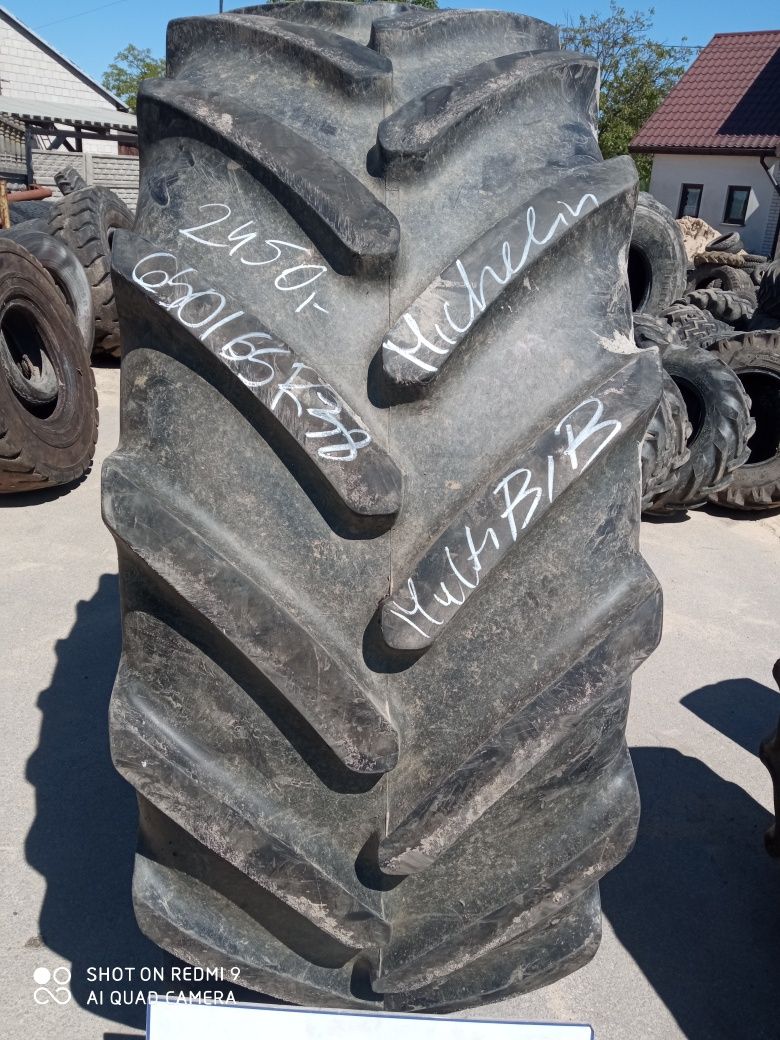 650/65R38 Michelin Multi Bib Opona używana rolnicza