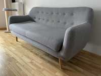 Szara kanapa sofa Revive trzyosobowa