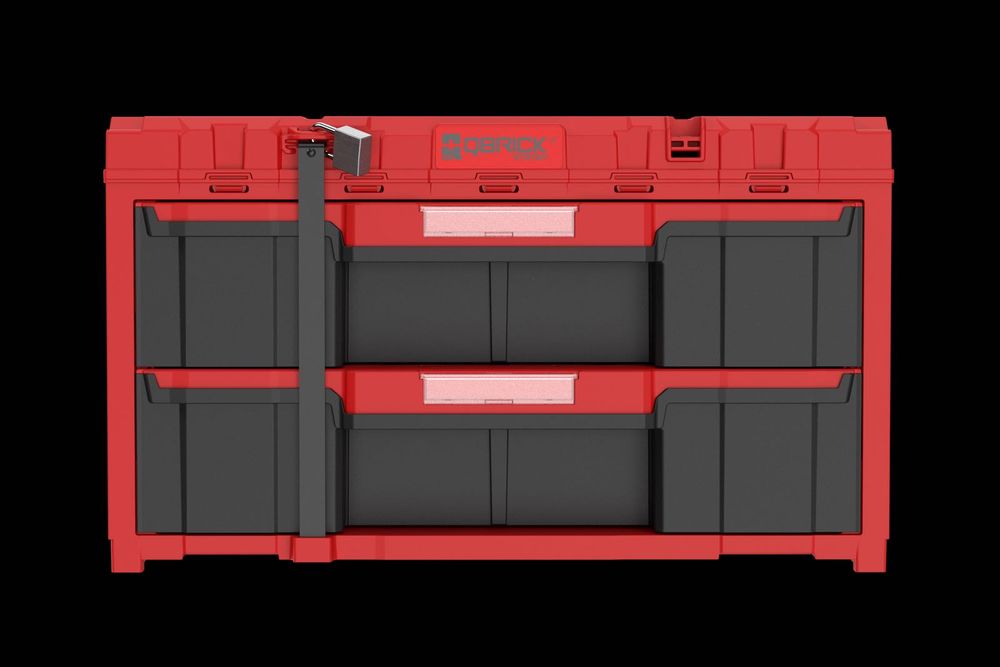 Skrzynka narzędziowa QBRICK One Drawer 2 Toolbox 2.0 Red Ultra HD nowa
