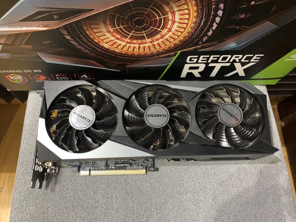Karta Graficzna Gigabyte GeForce RTX3070 Gaming OC 8gb