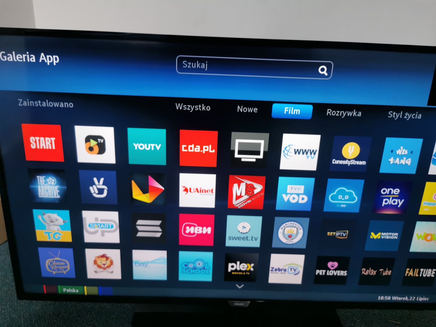 Telewizor LED Philips 55PUS6162 55 cali 4K UHD transport