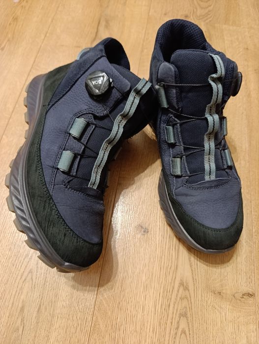 Зимові черевики Ecco 40 р 26.5 см зимние ботинки сапоги сапожки экко