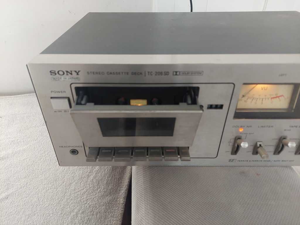 SONY TC-206 SD,magnetofon kasetowy