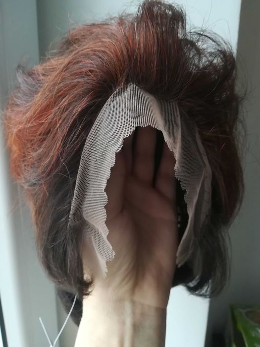 peruka naturalna,mikroskóra