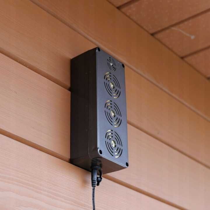 ELEKTRONICZNY Odstraszacz Kun i Gryzoni KING-LED myszy szczurów