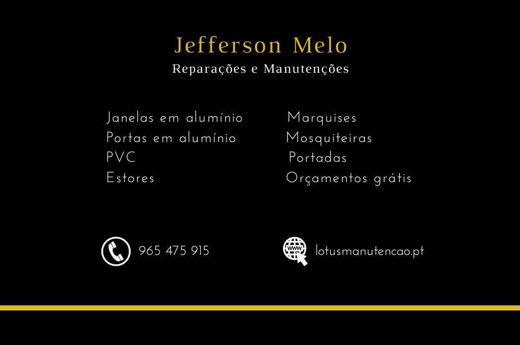 Reparações, Afinação em Janelas, Portas, Estores, Alumínio ou PVC