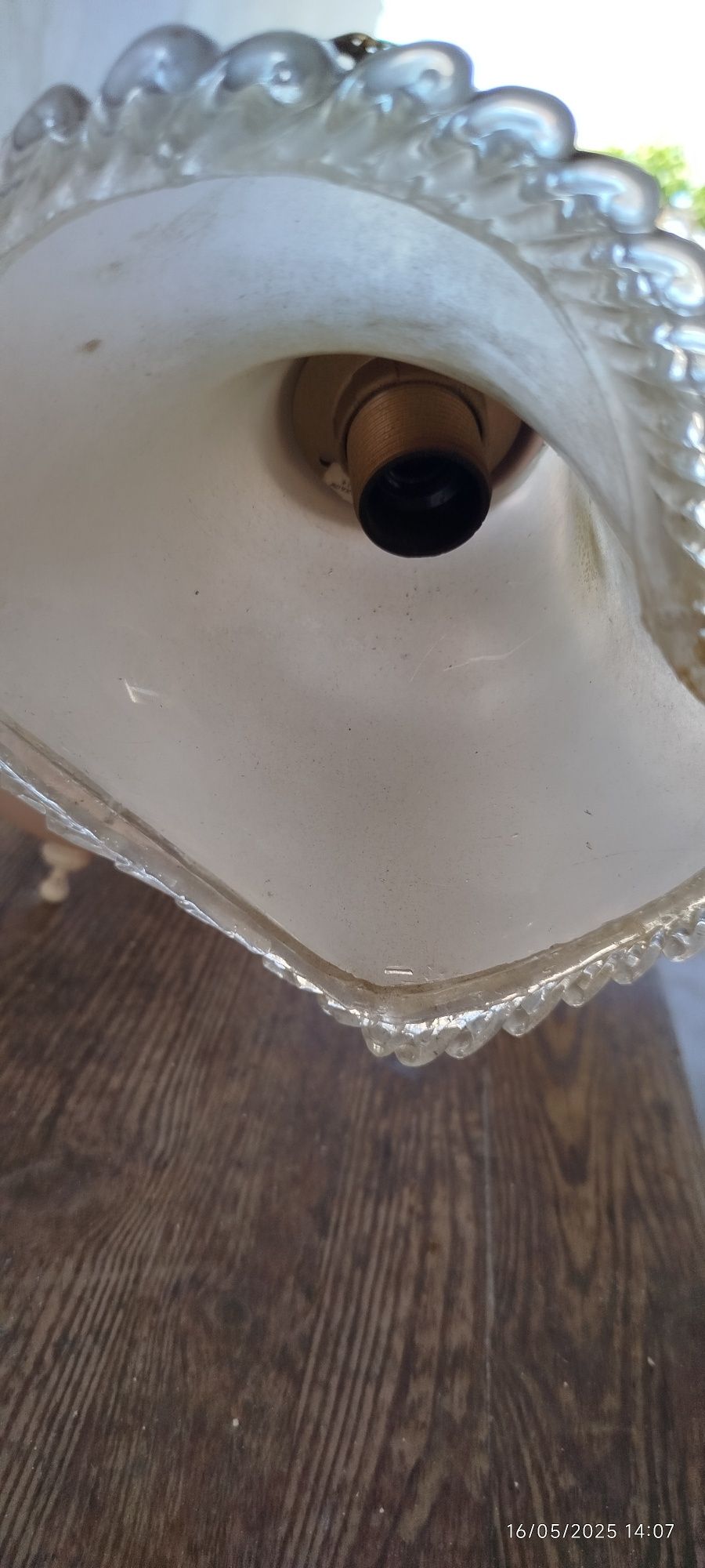 Candeeiro de tecto antigo