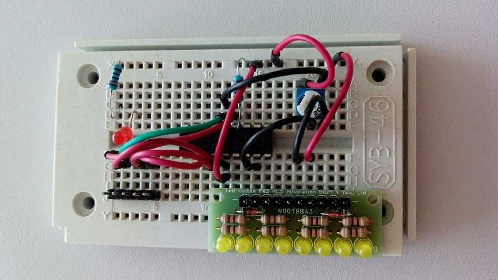 8-LED Yellow Board, Compatible with Arduino, AVR, PIC64297829367297122