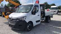 Renault Master wywrotka+hds 2000 kg
